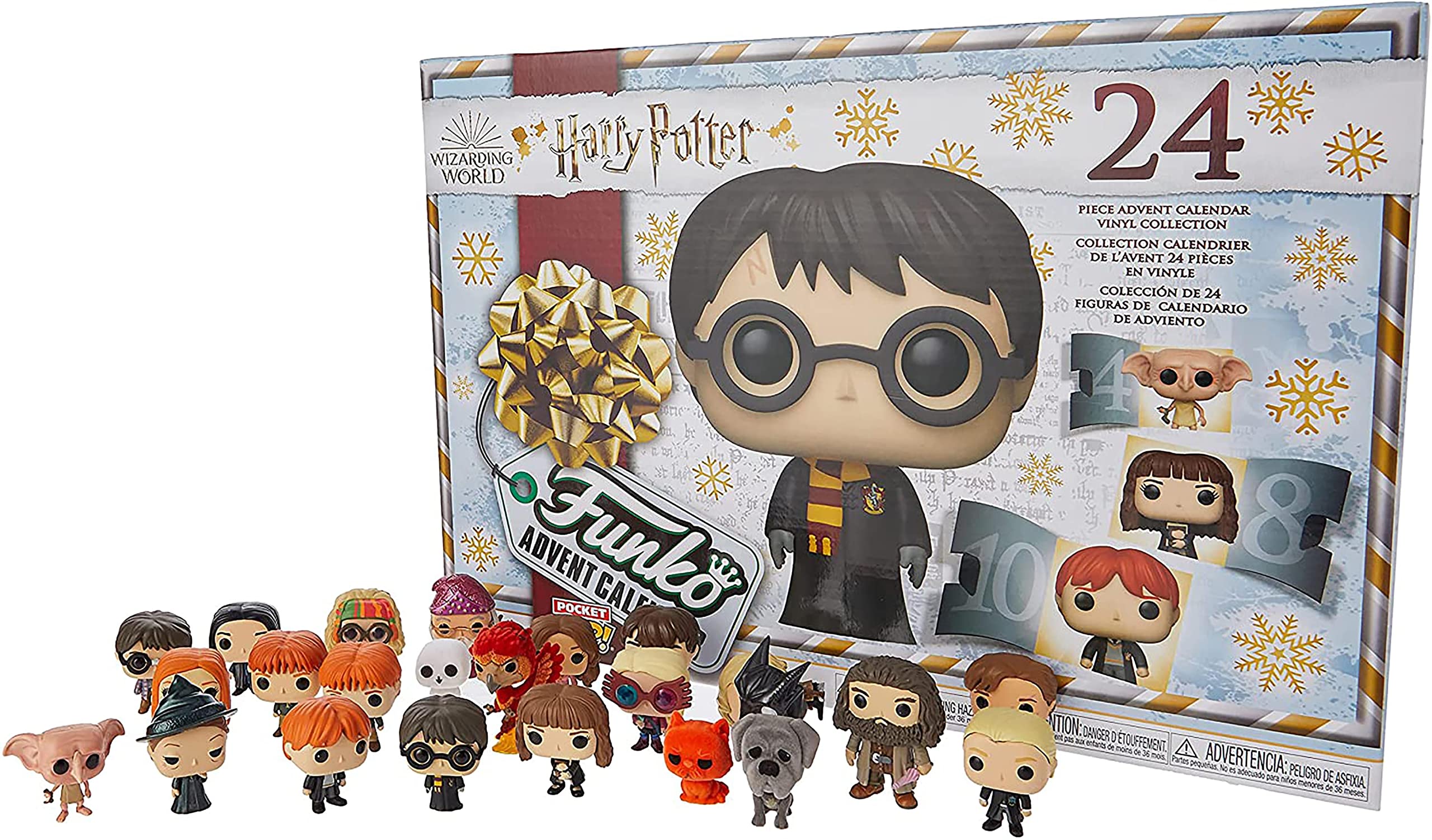 Funko Advent Calendar Harry Potter - 24 Tage der Überraschung - Geschenkidee für Mädchen, Jungen und Kinder - Feiertage 