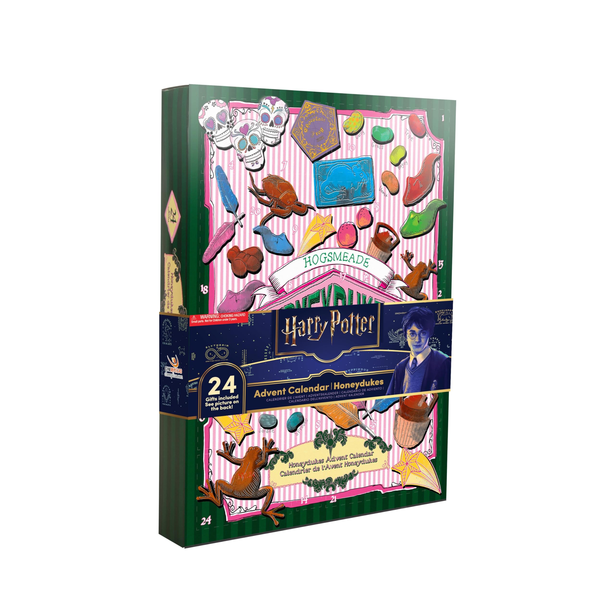  CINEREPLICAS Harry Potter Honeydukes Adventskalender 2025 -Perfectes Geschenk für Jünger und Erwachsene im Jahresabschl