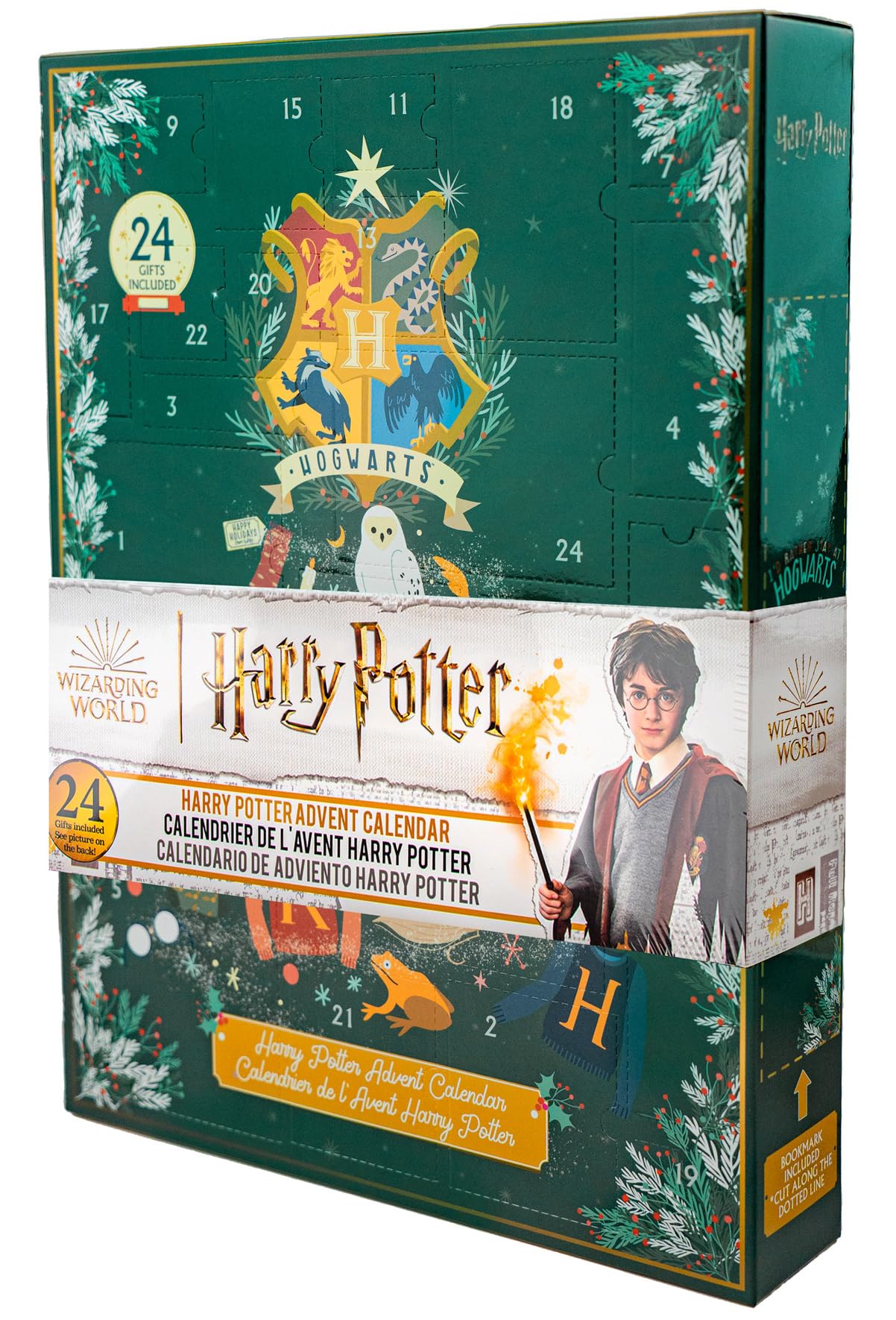  Offizieller Adventskalender Cinereplicas Harry Potter 2023 - Familienfreundlich - Adventszeit - Magisches Design - 24 T