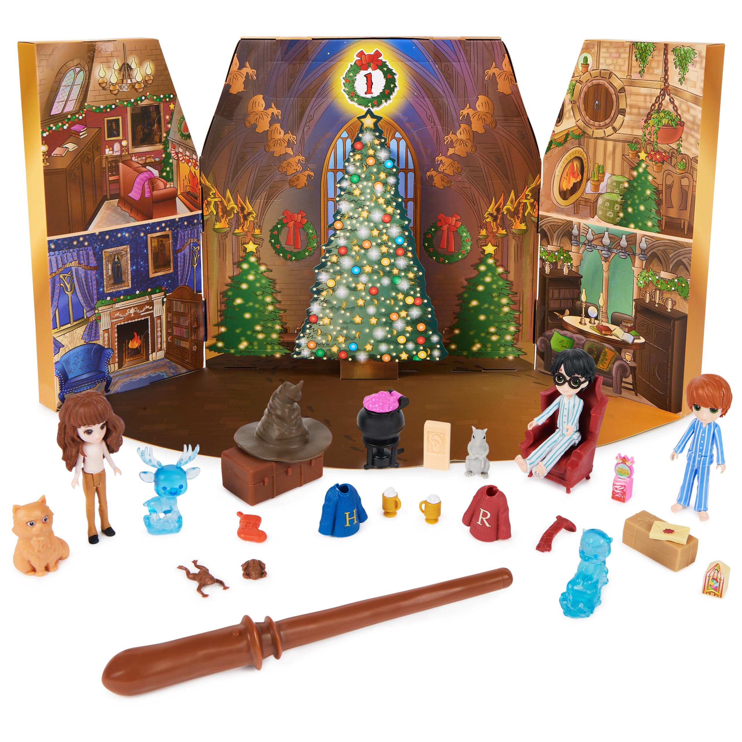  **Wizarding World Harry Potter Magical Minis Adventskalender 2023 für Fans und Kinder**
| **Harry Potter Adventskalende